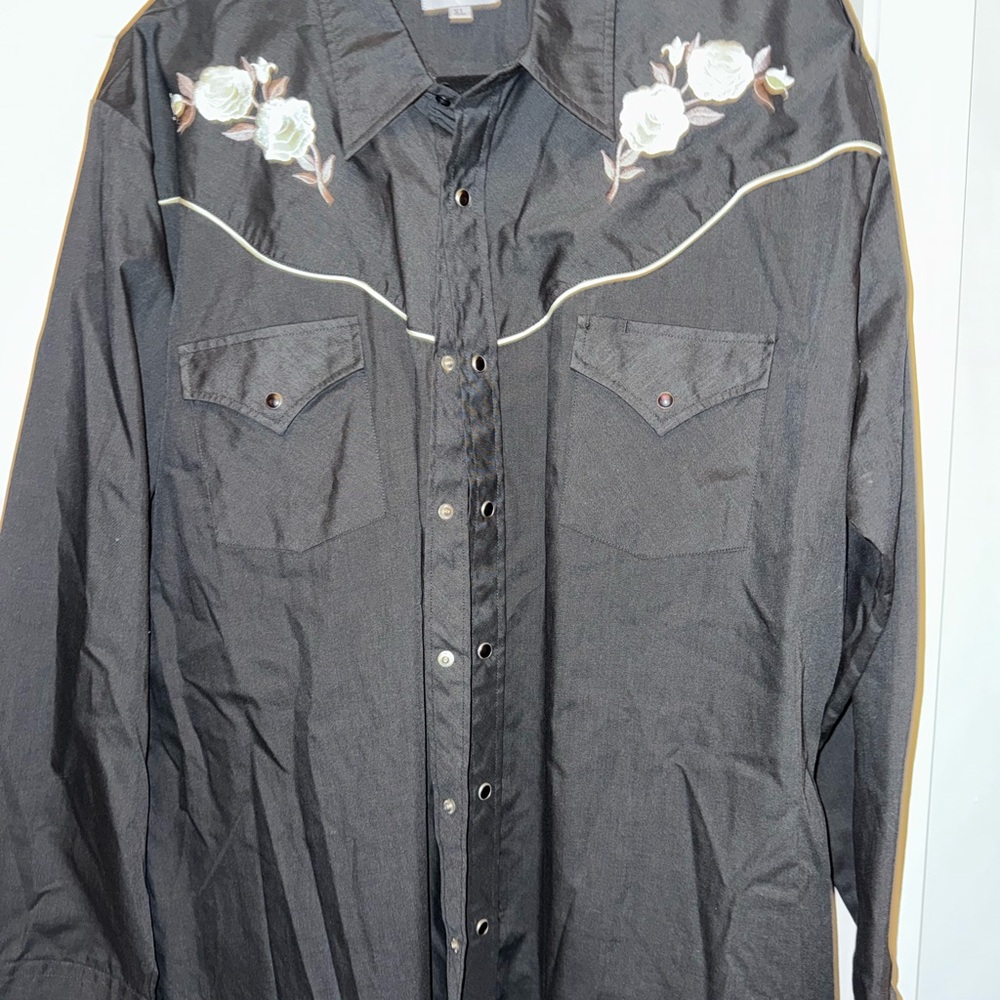 Ely Diamond Black Shirt